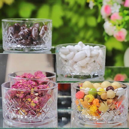 کاسه کریستالی پاشاباغچه مدل Timeless Vintage ظرفیت ۲۵۵ سی‌سی