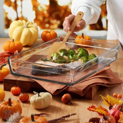 تابه فر مستطیل بورجام پاشاباغچه مدل Borcam Guzzini