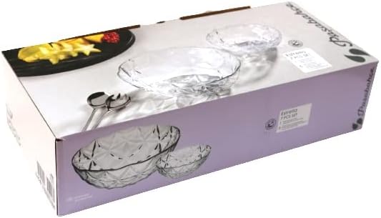 ست سالادخوری کریستالی پاشاباغچه مدل Estrella (۷ پارچه) 5 ست سالادخوری کریستالی پاشاباغچه مدل Estrella (۷ پارچه)