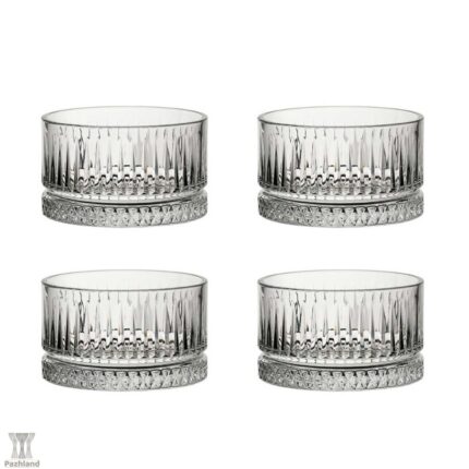 ست پیاله کریستالی پاشاباغچه مدل Elysia ظرفیت ۲۳۰ سی‌سی (۴ عددی) 1