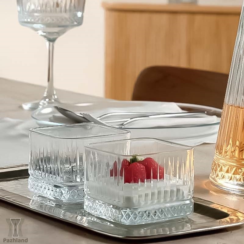 پیاله مربع الیسیا پاشاباغچه مدل Elysia 235cc 4 پیاله مربع الیسیا پاشاباغچه مدل Elysia 235cc 4